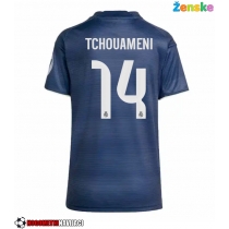 Ženske Nogometnih dresov Real Madrid Aurelien Tchouameni #14 Gostujoči 2025-26 Kratki rokavi